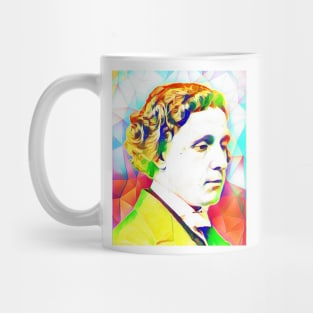 Lewis Carroll Colourful Portrait | Lewis Carroll Artwork 12 Mug